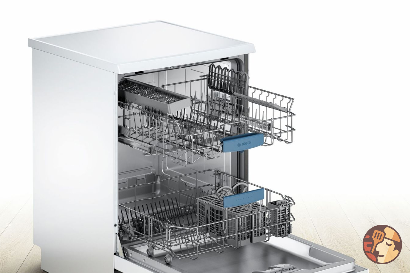 Máy rửa bát độc lập Bosch SMS63L08EA - Serie 6 - 12 bộ