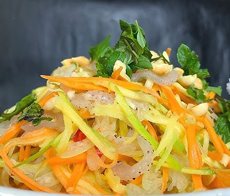 6 cách làm nộm sứa thập cẩm ngon giòn sần sật 6 cách làm nộm sứa thập cẩm ngon giòn sần sật