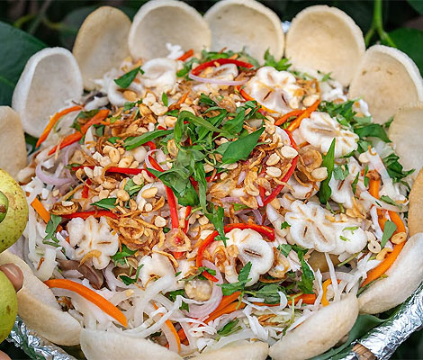 Cách làm gỏi gà măng cụt chua ngọt, giòn ngon Cách làm gỏi gà măng cụt chua ngọt, giòn ngon