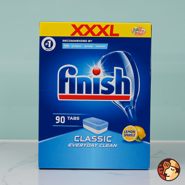 Viên rửa bát Finish Classic 90 viên - Hương chanh