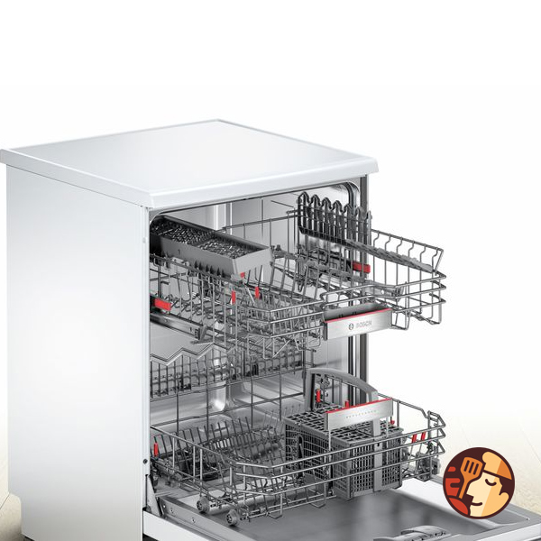 Hệ thống sấy hiệu quả và tiết kiệm năng lượng của máy rửa bát Bosch SMS68PW01E
