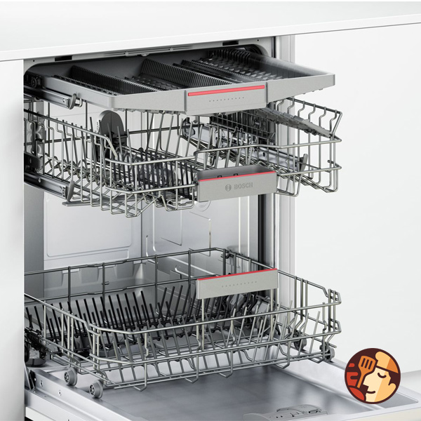 Máy rửa bát Bosch SMI46KS01E có công suất rửa 13 bộ chén đĩa
