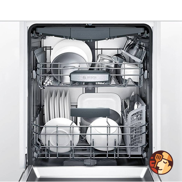 Máy rửa bát Bosch SPI50E95EU có công suất 9 bộ chén đĩa Châu Âu