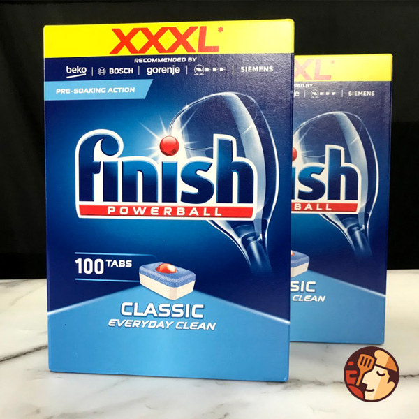 Viên rửa bát Finish Classic 100 viên/ hộp