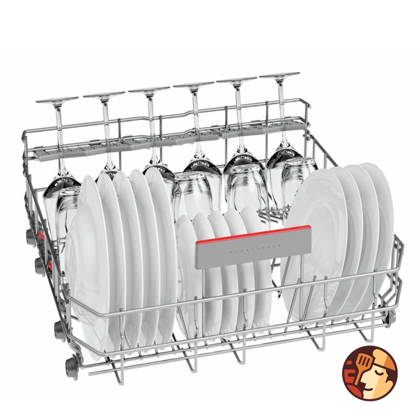 Hệ thống rổ đựng linh hoạt của máy rửa bát Bosch SMV68MX03E