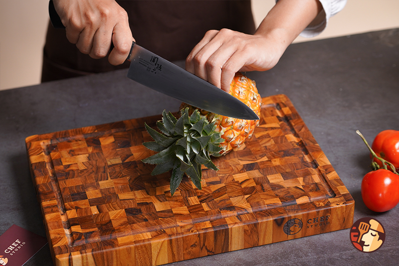 Thớt gỗ Teak thương hiệu Chef Studio