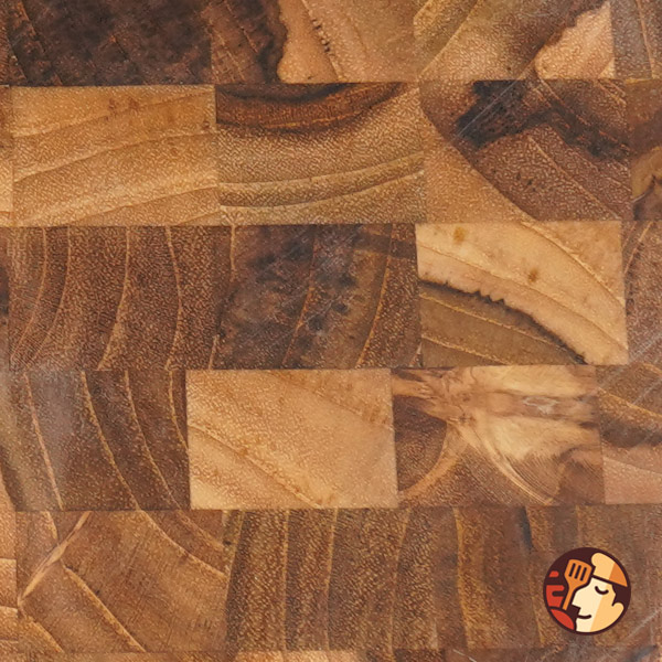 Thớt gỗ Teak Chef Studio hình tròn 30x30x3,8 cm
