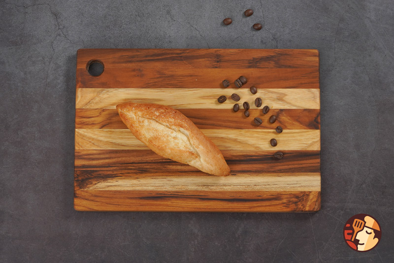 Thớt gỗ Teak Chef Studio hình chữ nhật trơn