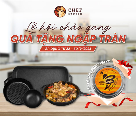 Lễ hội chảo gang - Quà tặng ngập tràn