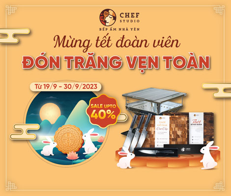 Mừng Tết Đoàn viên - Đón trăng vẹn toàn - Sale upto 40%
