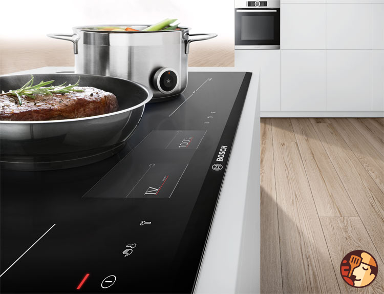 Bếp từ Bosch có nhiều tính năng hiện đại và thiết kế tinh tế mang đến không gian sang trọng cho căn bếp