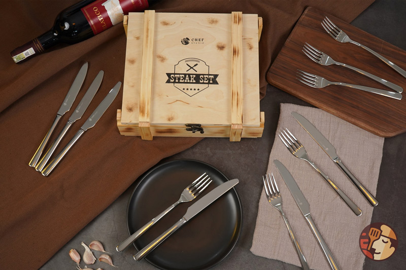 Bộ dao nĩa 12 món Chef Studio