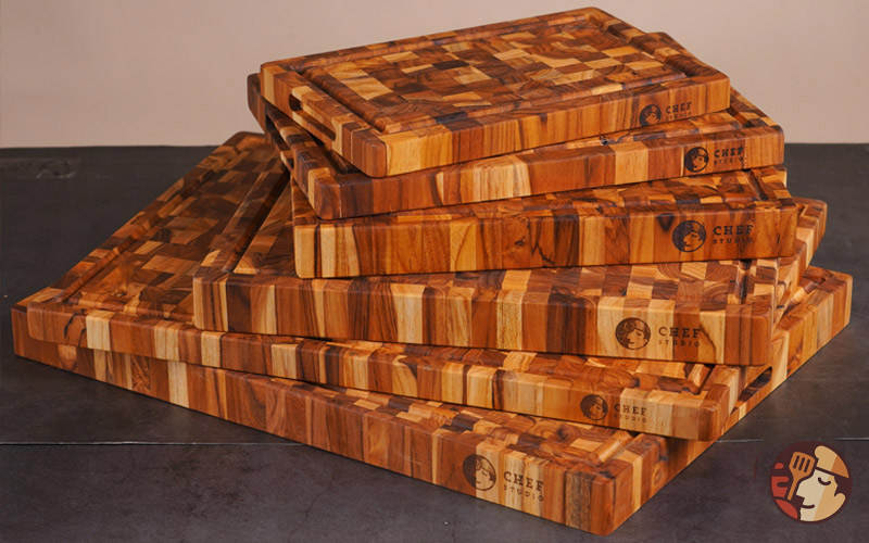 Thớt gỗ teak nguyên khối - Lựa chọn hàng đầu cho người tiêu dùng