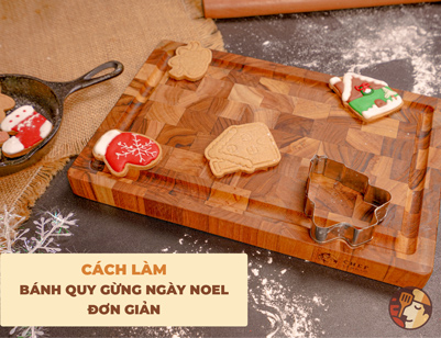 Hướng dẫn làm bánh quy gừng chỉ với nguyên liệu đơn giản Hướng dẫn làm bánh quy gừng chỉ với nguyên liệu đơn giản