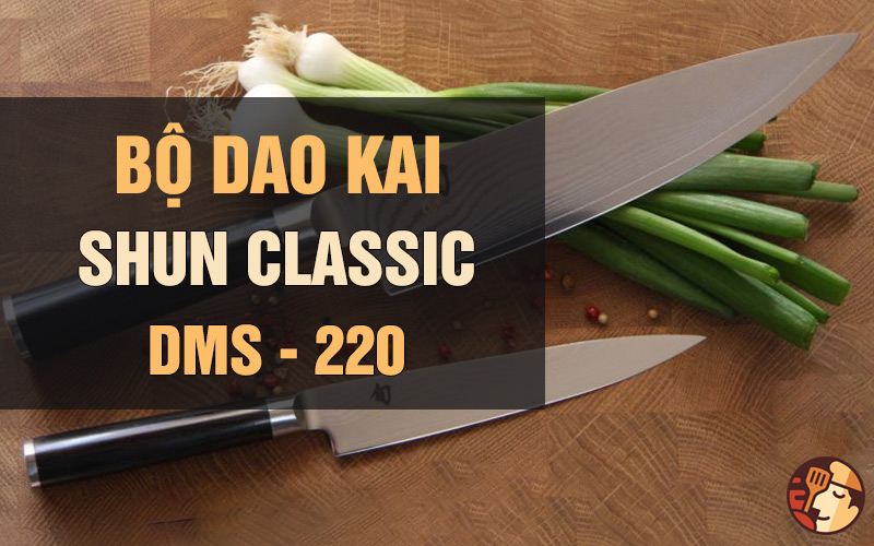 Bộ dao 2 món DMS-220 - Dòng KAI Shun Classic