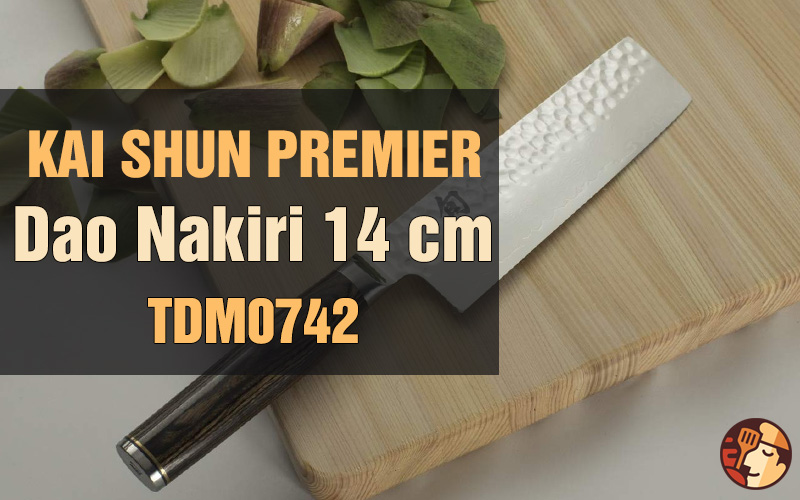Dao Nakiri 14 cm TDM0742 - Dòng KAI Shun Premier