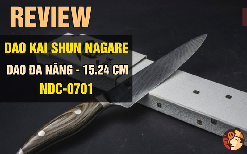Dao đa năng 15.24 cm NDC-0701 - Dòng KAI Shun Nagare